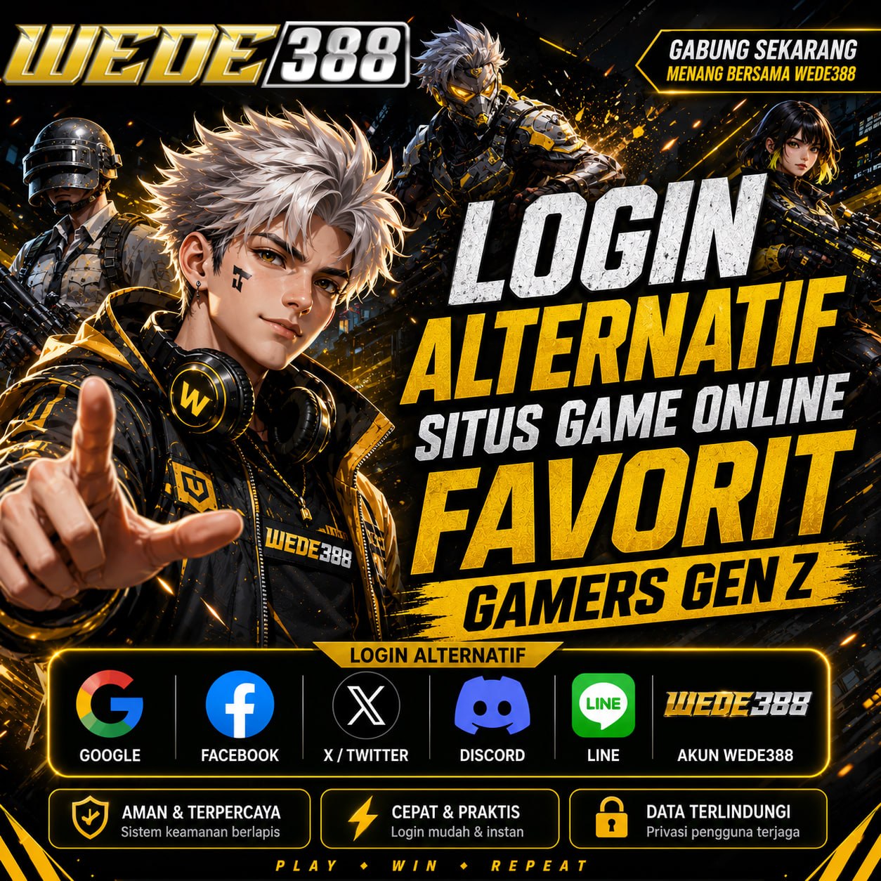 WEDE388: Login Alternatif Situs Game Online Favorit Gamers Gen Z